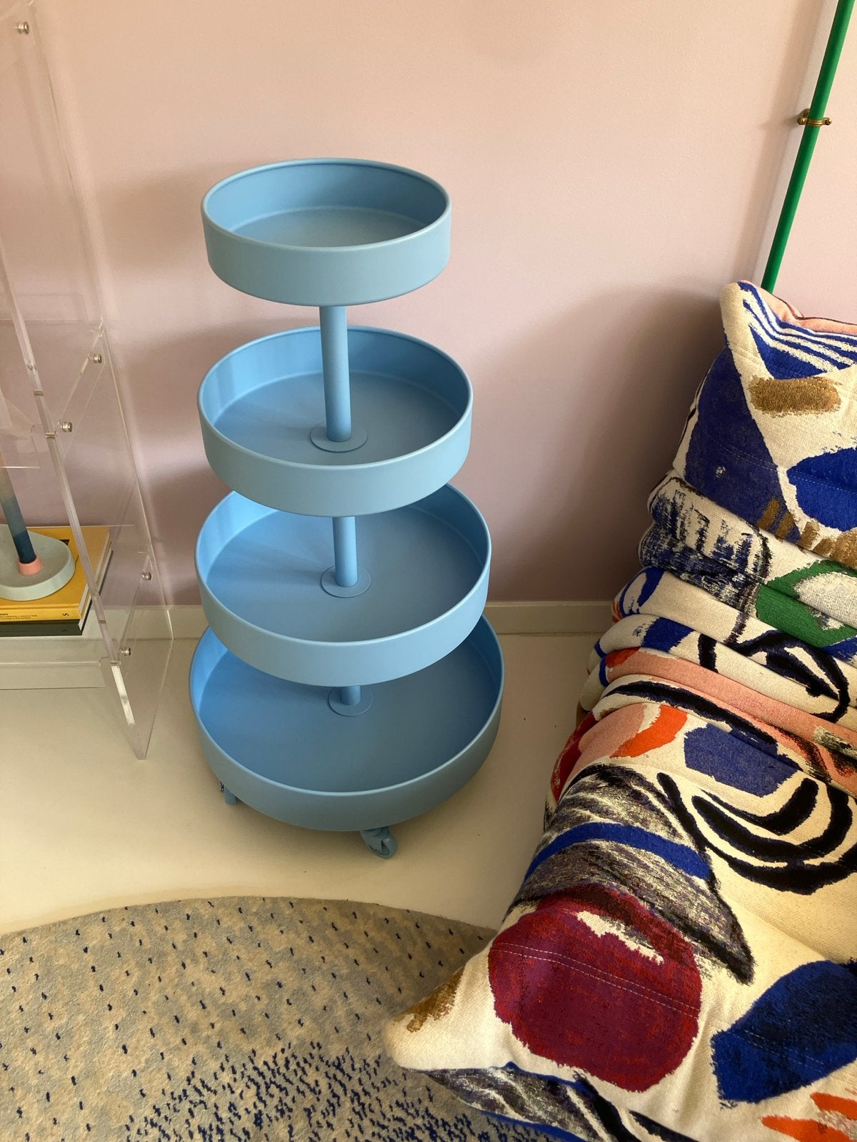 IKEA PS 2026 Lex Pott Etagère Lichtblauw Nieuw, Huis en Inrichting, Woonaccessoires | Etagères, Ophalen of Verzenden, Nieuw