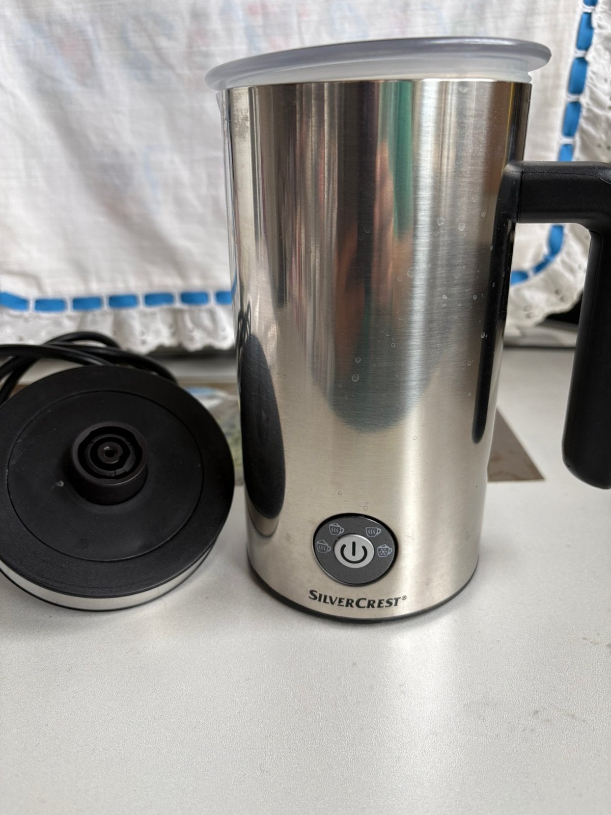 Melkopschuimer SIlvercrest overcompleet