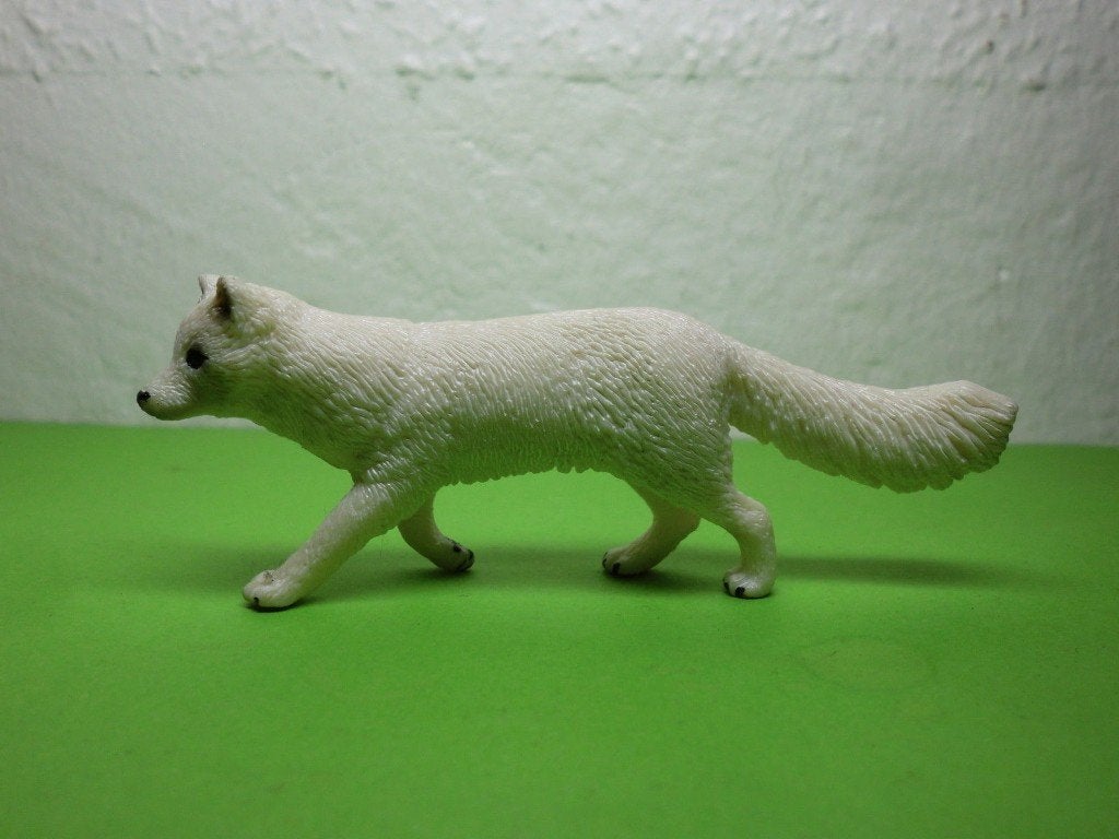 Schleich 14638 poolvos, dierfiguur, Verzenden, Zo goed als nieuw, Overige soorten, Beeldje of Figuurtje