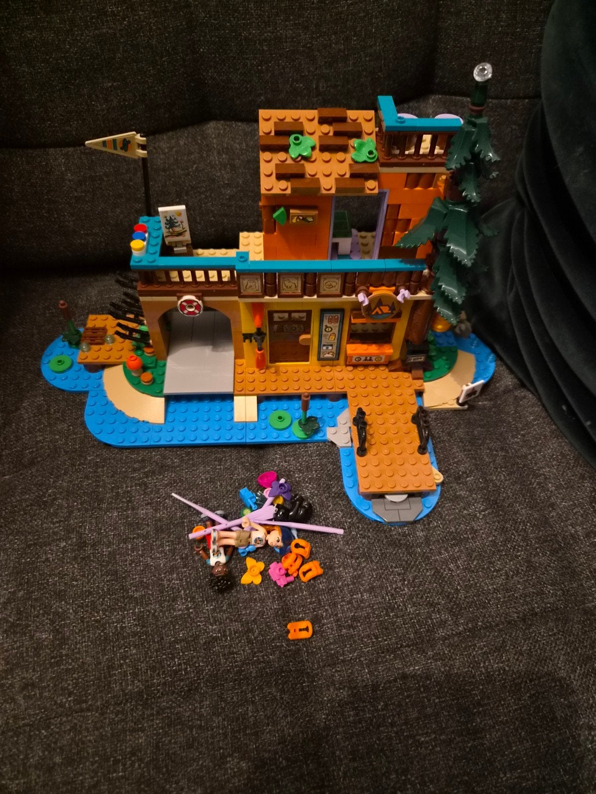 Lego Friends Adventure Camp Watersports (42626) met doos/b, Lego, Friends, Ophalen of Verzenden, Zo goed als nieuw