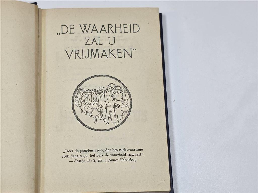 De Waarheid Zal U Vrijmaken — Jehovah's Getuigen [1947], Boeken, Godsdienst en Theologie, Ophalen of Verzenden, Gelezen