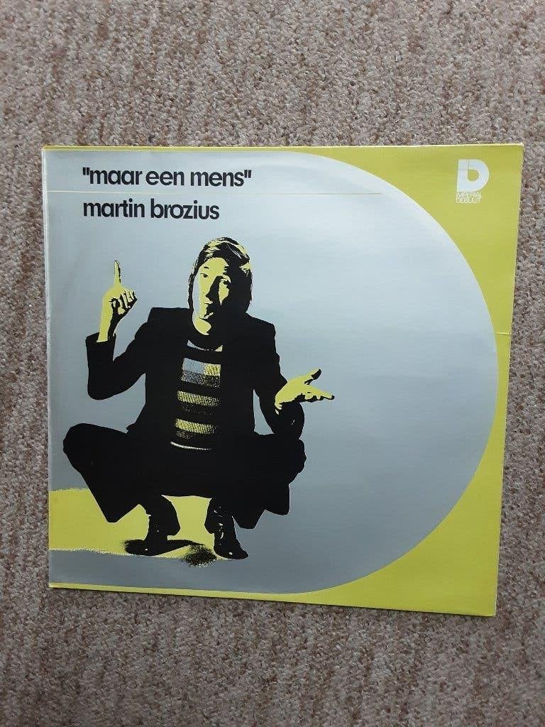 vinyl lp Martin Brozius maar een mens, Cd's en Dvd's, LP, Gebruikt, Originele persing, Ophalen of Verzenden