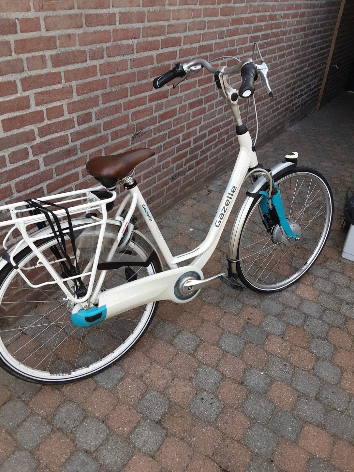 gazelle orange, Fietsen en Brommers, Fietsen | Dames | Damesfietsen, Ophalen, 53 tot 56 cm, Versnellingen, Zo goed als nieuw