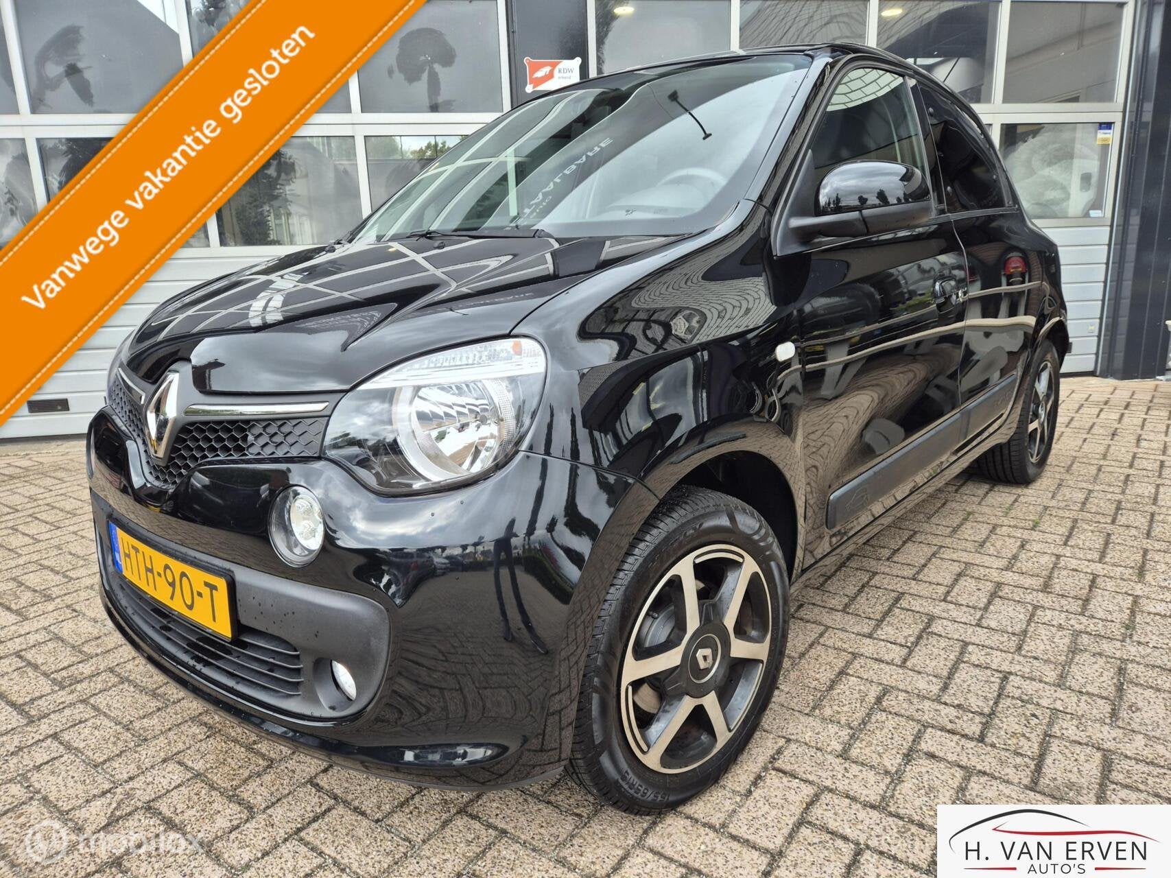Renault Twingo 1.0 SCe Dynamic AIRCO PDC RIJKLAAR!, Auto's, 839 kg, Euro 6, 4 stoelen, Zwart