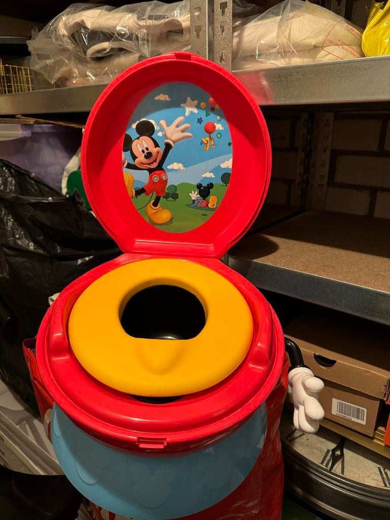 Mickey Mouse Potje - Ideaal voor zindelijkheidstraining, Ophalen of Verzenden, Zo goed als nieuw
