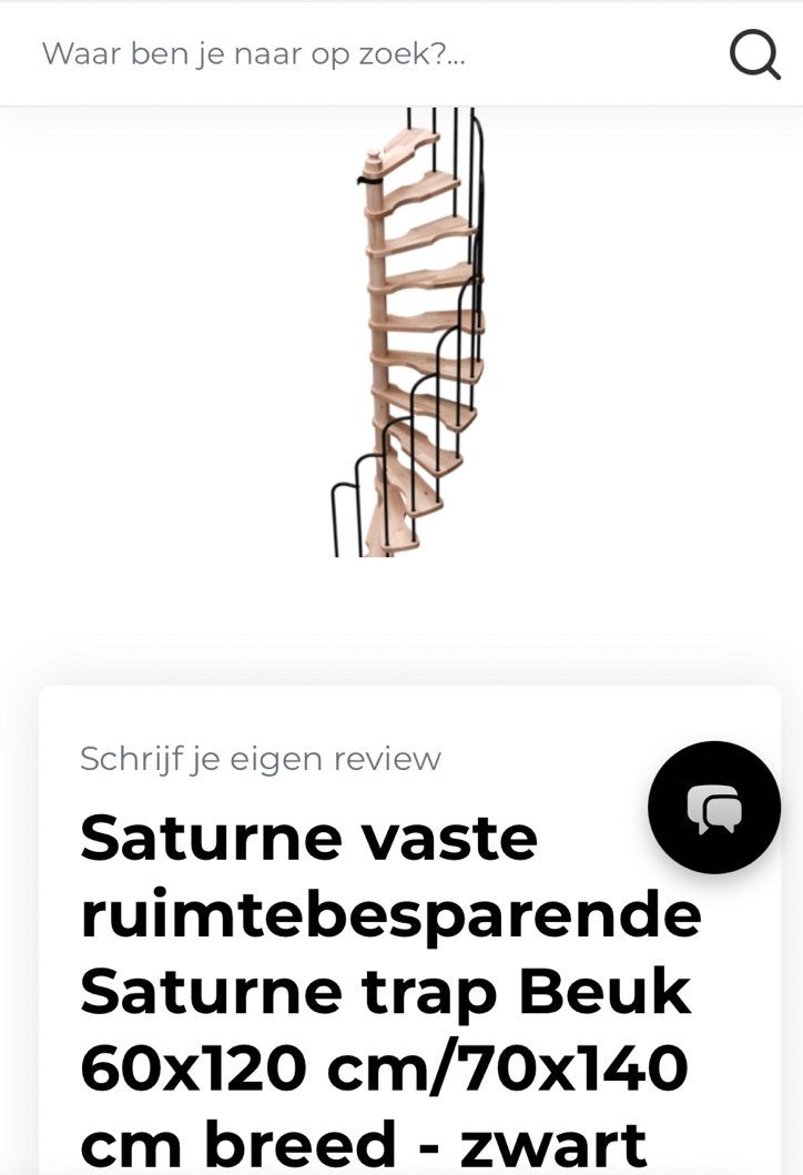 Nieuwe beuken wenteltrap en balustrade, Ophalen, Zo goed als nieuw, 2 tot 4 meter
