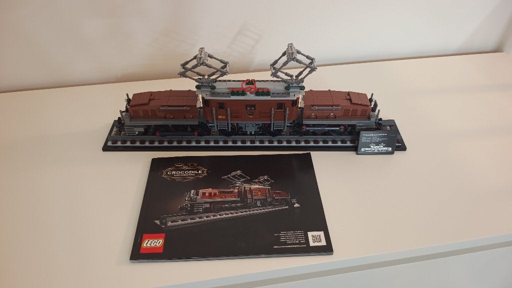 Lego 10277 Crocodile Locomotive, Kinderen en Baby's, Speelgoed | Duplo en Lego, Ophalen, Compleet, Lego, Zo goed als nieuw