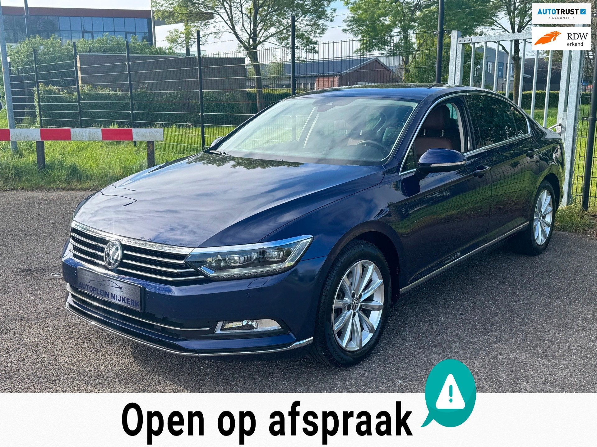 Volkswagen Passat 1.4 TSI Highline LED Virtual Camera Carpla, Gebruikt, Euro 6, 4 cilinders, Blauw