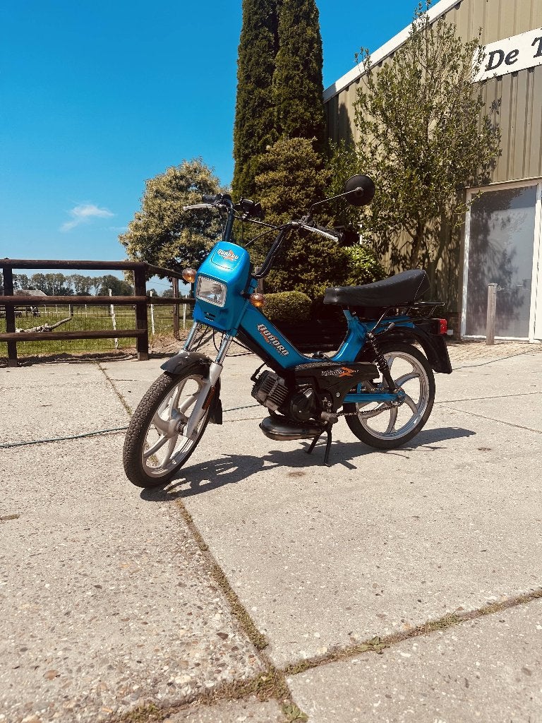 Tomos Quadro E-Start - 65cc Airsal, Tecno Circuit uitlaat, Ophalen, Gebruikt, Maximaal 45 km/u, 65 cc