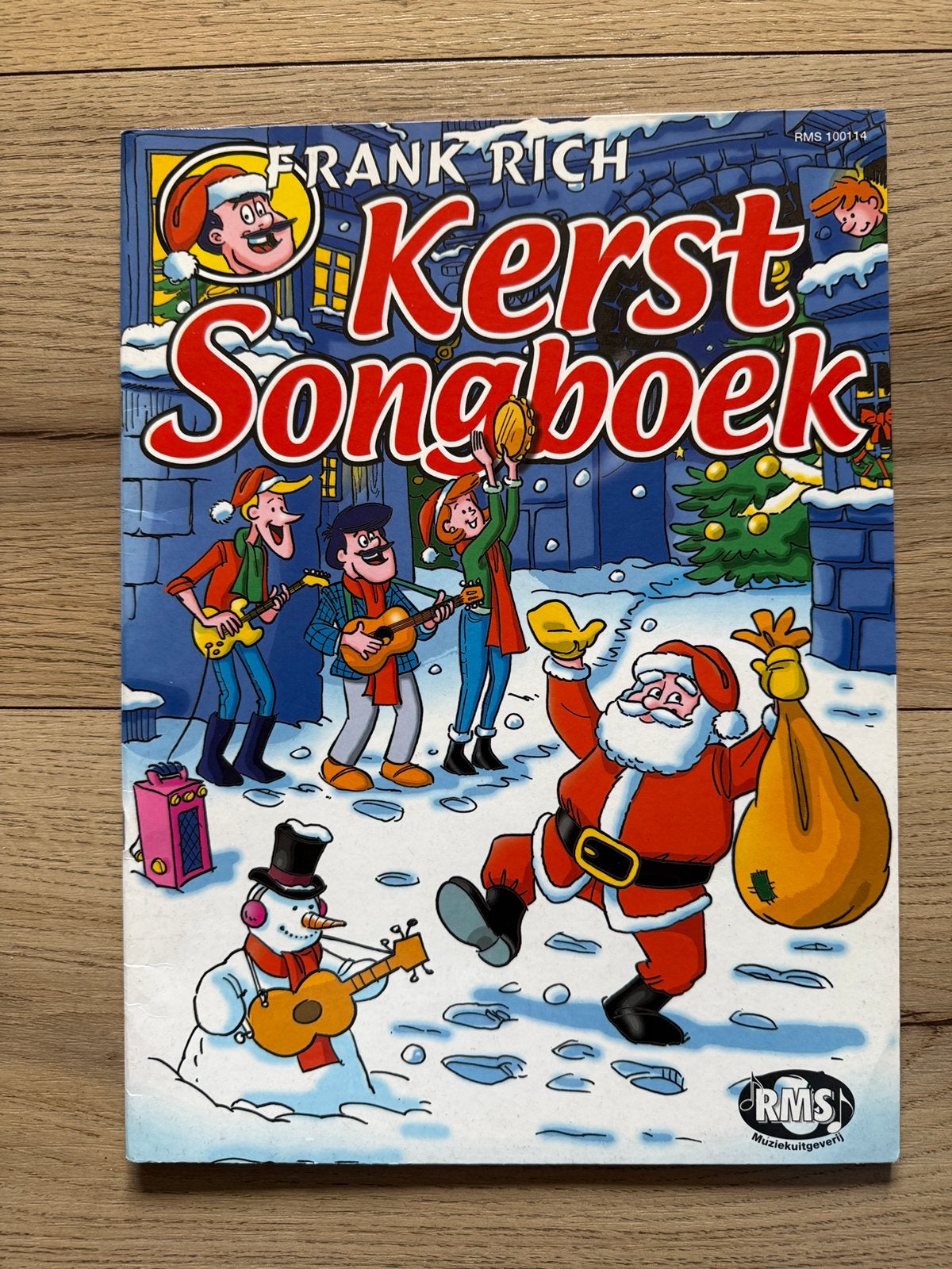 Frank Rich Kerst Songboek, Muziek en Instrumenten, Ophalen of Verzenden, Zo goed als nieuw, Thema, Piano