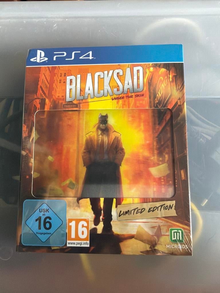 Blacksad: Under the Skin - Limited Edition (PS4), Avontuur en Actie, 1 speler, Nieuw, Ophalen of Verzenden
