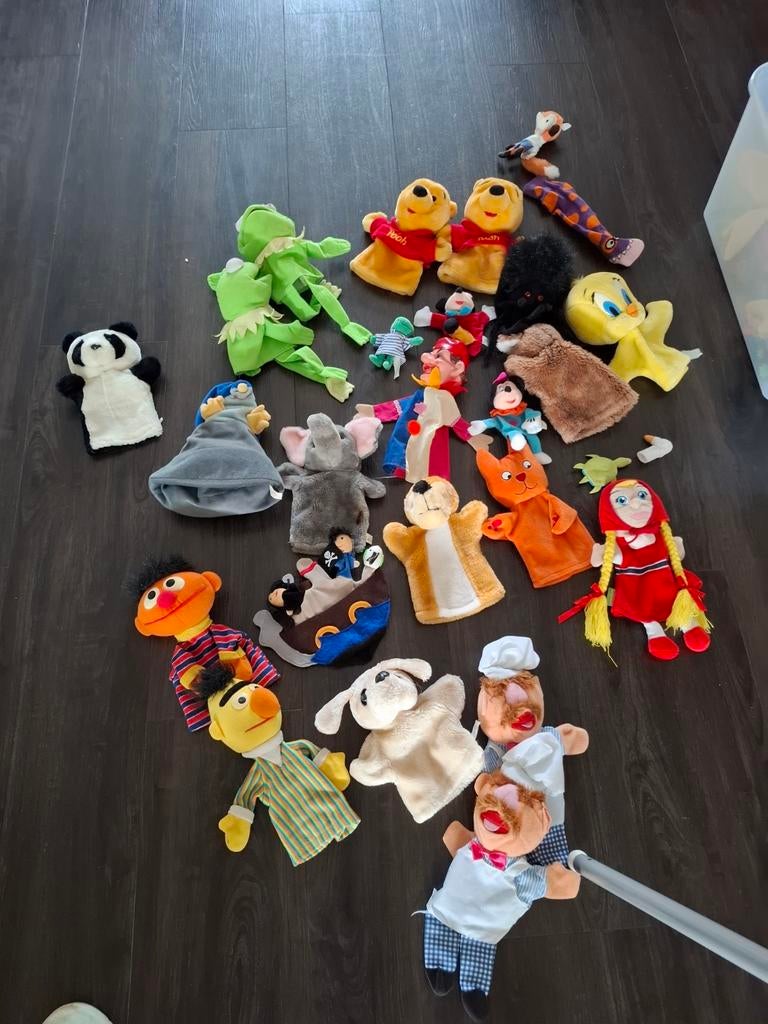 Handpoppen, Kinderen en Baby's, Speelgoed | Babyspeelgoed, Ophalen of Verzenden, Overige typen