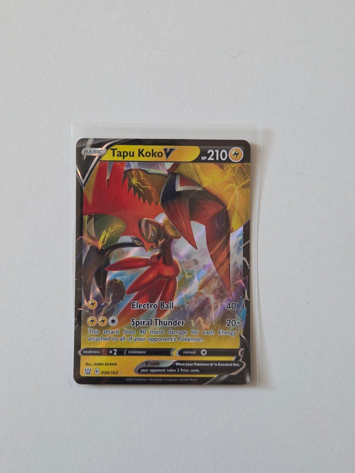 Tapu Koko V - BST 50, Ophalen of Verzenden, Nieuw, Losse kaart, Foil