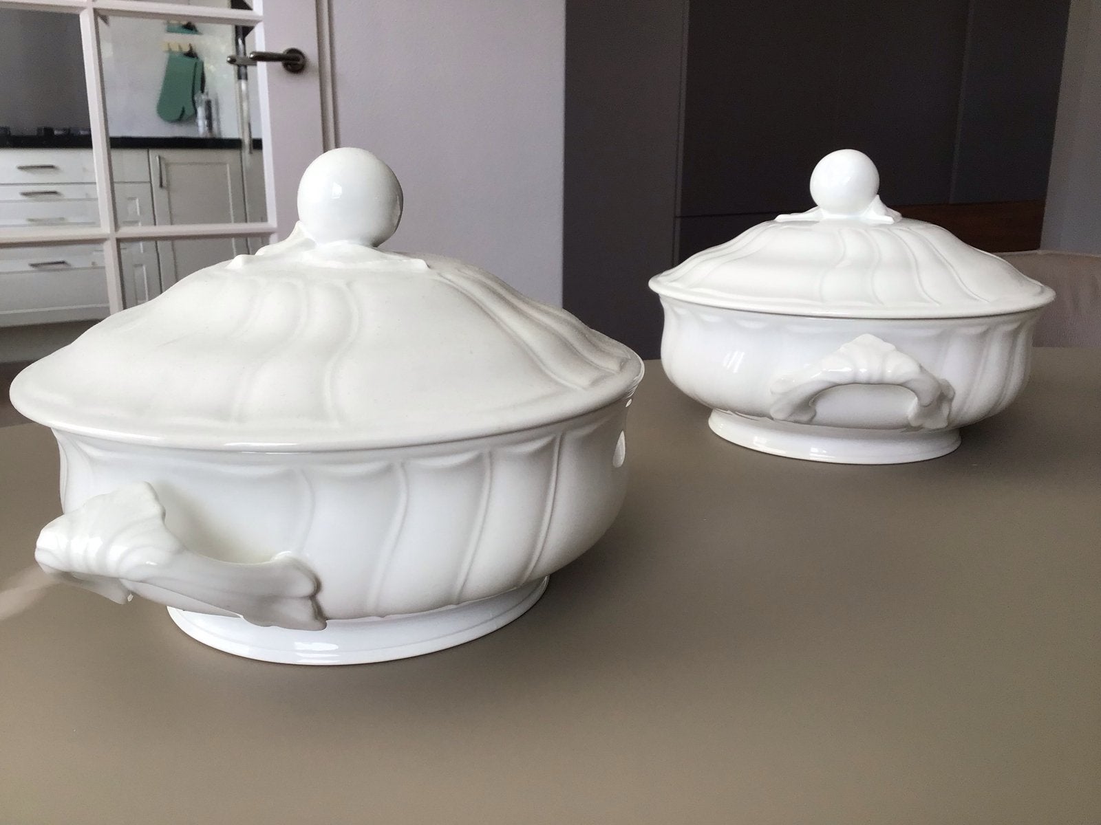 Villeroy & Boch Diamant schalen met deksel, Ophalen, Klassiek, Villeroy & Boch, Porselein