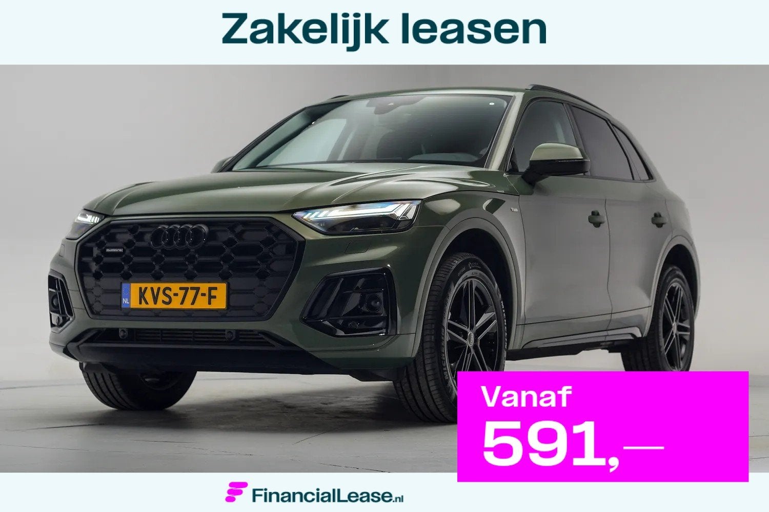 Audi Q5 40 TFSI quattro S line Black [ Virtual Plus Stoelver