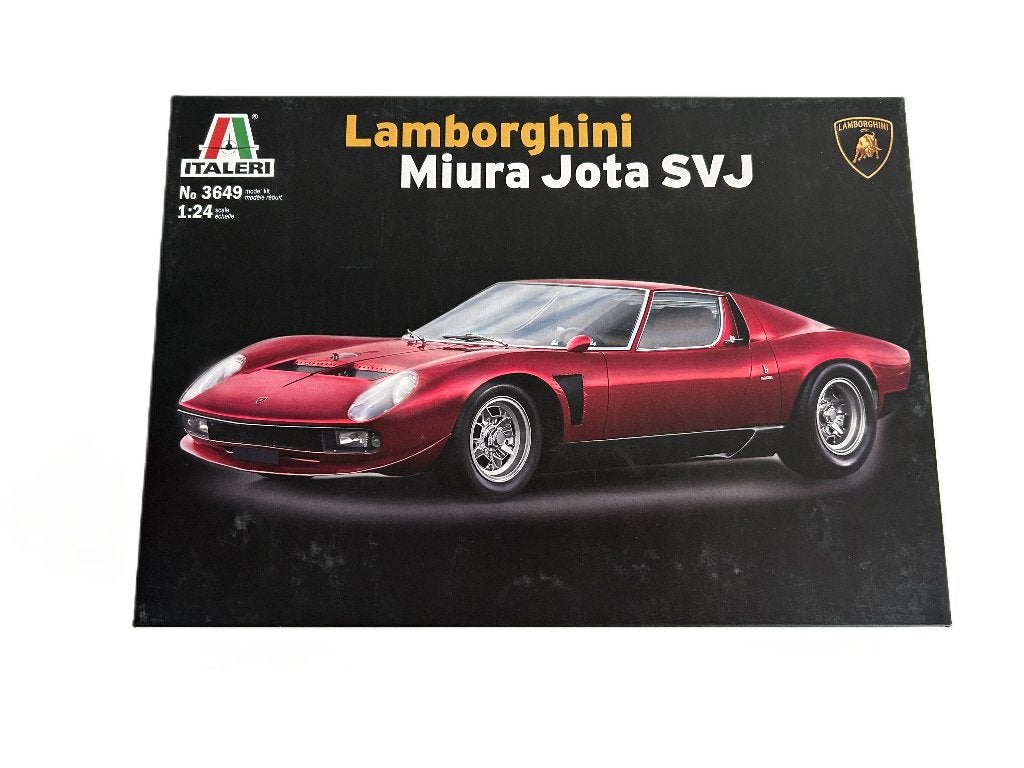 Italeri Lamborghini Miura Jota SVJ 1/24 ITA-3649, Verzenden, Groter dan 1:32, Nieuw, Italeri