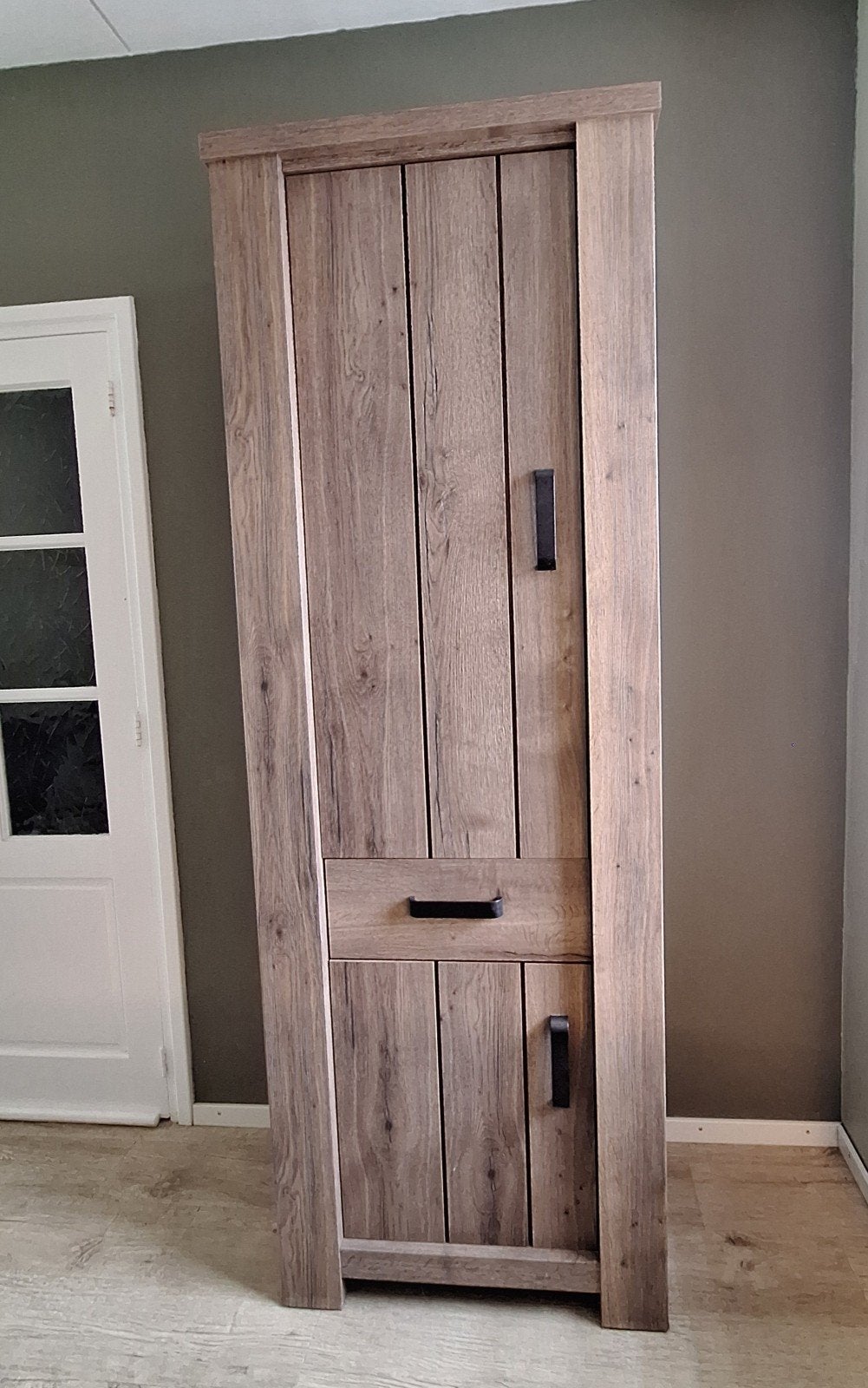 Kast eiken houtlook 212 x 73 x 47 hxbxd, Ophalen