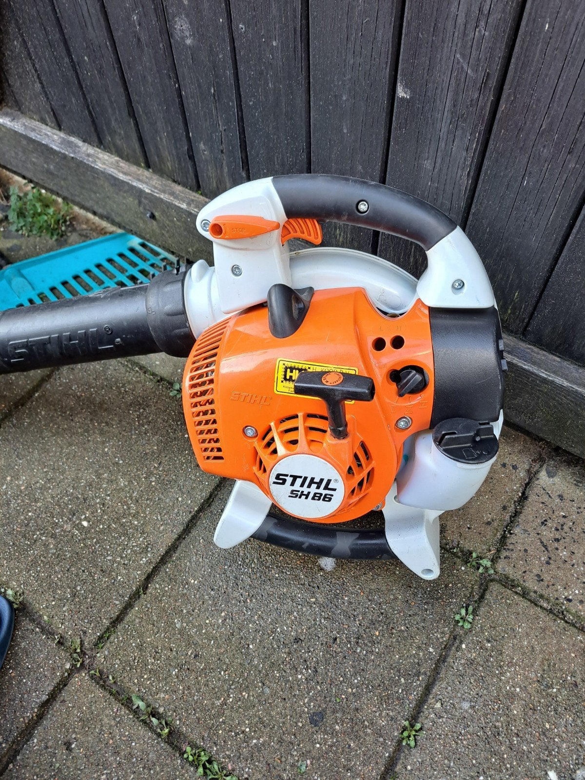 Stihl SH 86 Bladblazer - Krachtig en Betrouwbaar, Ophalen, Gebruikt, Handgedragen, Stihl