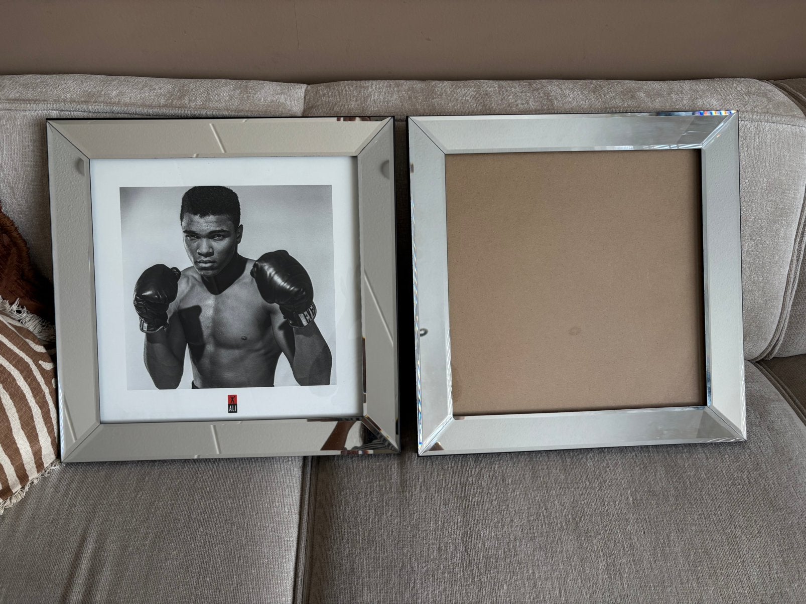2 spiegellijsten, Ophalen, 50 cm, Fotolijst, Met glas