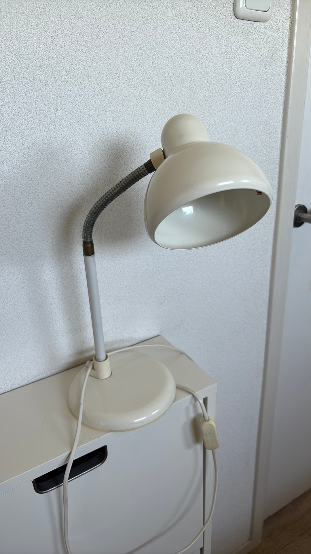 Vintage bureau lamp hustadt leuchten, Ophalen of Verzenden, Gebruikt, Vintage