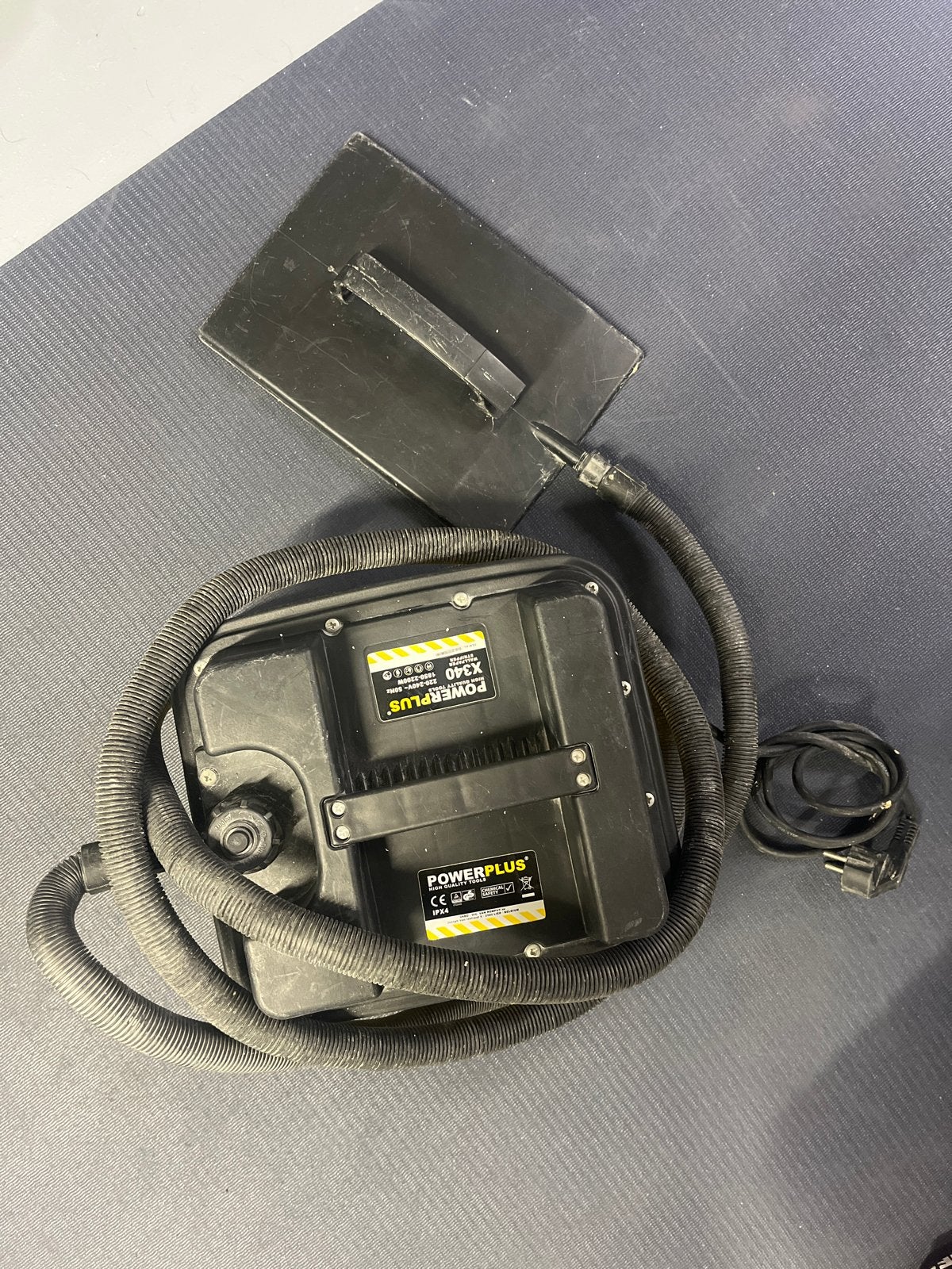 Behangafstomer Powerplus, Ophalen, Gebruikt