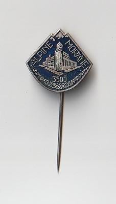 mooie volmetaal speld Alpine Moräne 3600, Ophalen of Verzenden, Overige onderwerpen, Speldje of Pin