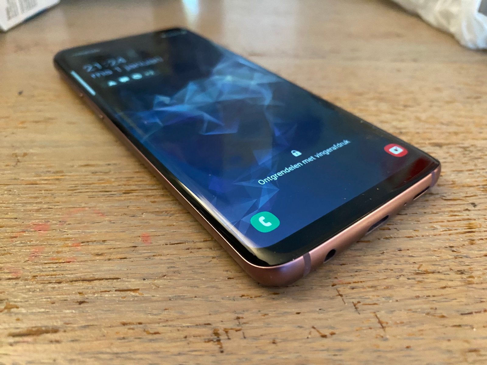 Samsung S9 DUOS 64 Gb, Telecommunicatie, Ophalen, Gebruikt, Paars, Touchscreen