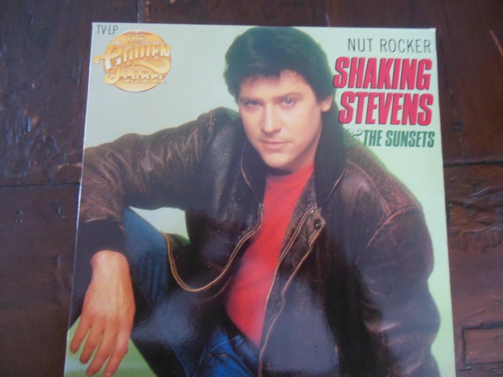 lp shakin' stevens & the sunsets nut rocker vinyl record, Originele persing, Ophalen of Verzenden, Zo goed als nieuw, 12 inch