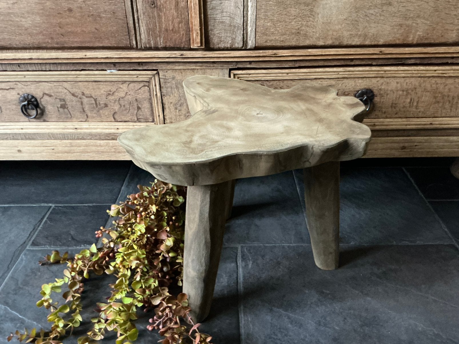 NIEUW teak houten tafeltje bijzettafel (1), Huis en Inrichting, Ophalen, Nieuw