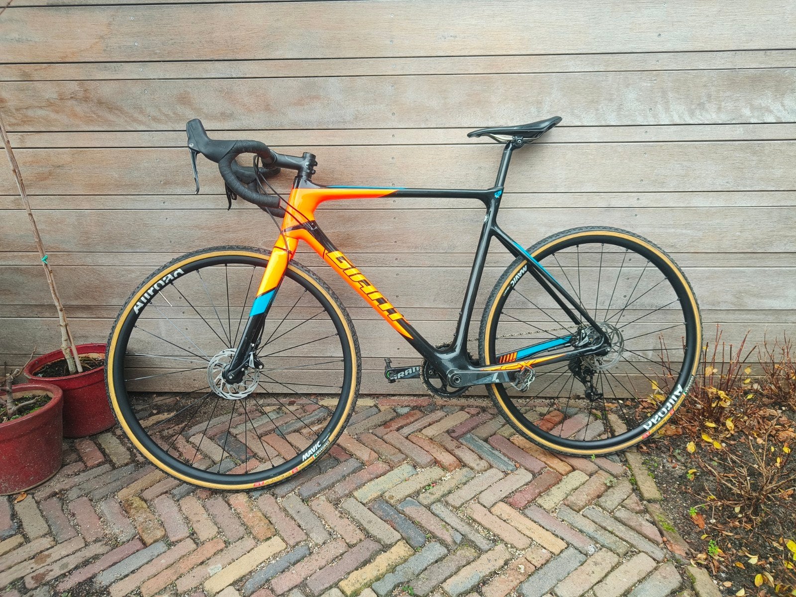 Giant tcx crossfiets/gravelbike, Carbon, Zo goed als nieuw, 57 tot 61 cm, Meer dan 20 versnellingen