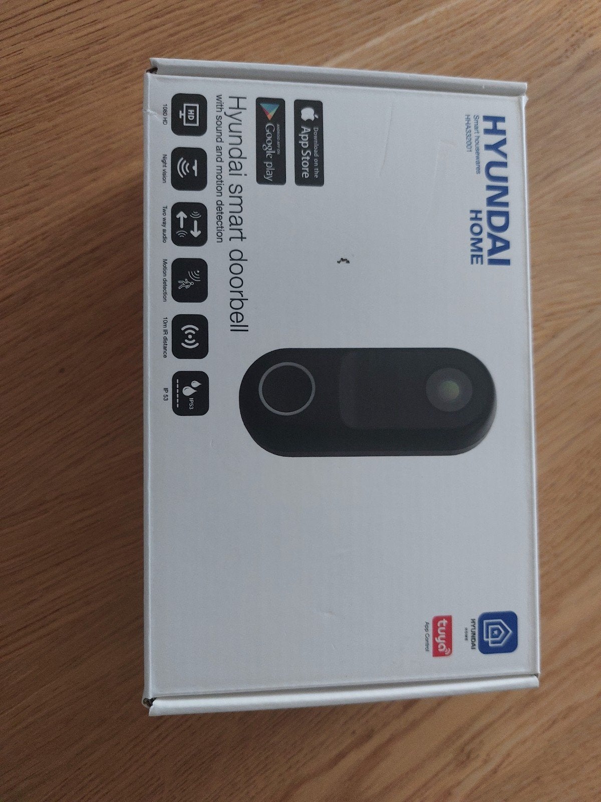 Hyundai Home Smart Deurbel incl. Chime, Huis en Inrichting, Deurbellen, Ophalen of Verzenden, Bewegingsdetectiesensor, Gebruikt