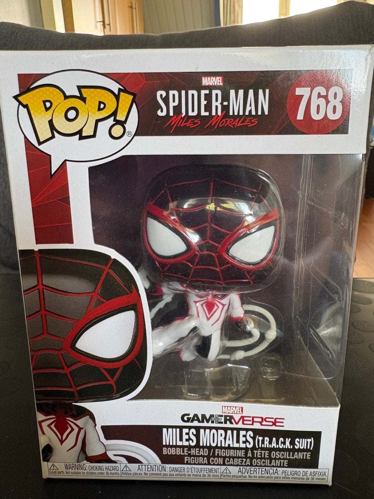 Funko Pop 768 Spider-Man Miles Morales, Ophalen of Verzenden, Zo goed als nieuw