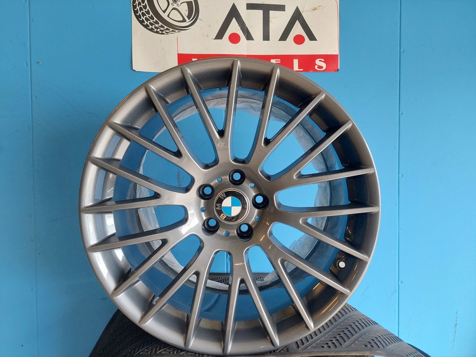 21 inch BMW 5 6 GT 7 Serie F10 F12 F01 velgen Styling 312, Gebruikt, Velg(en), 275 mm, Personenwagen