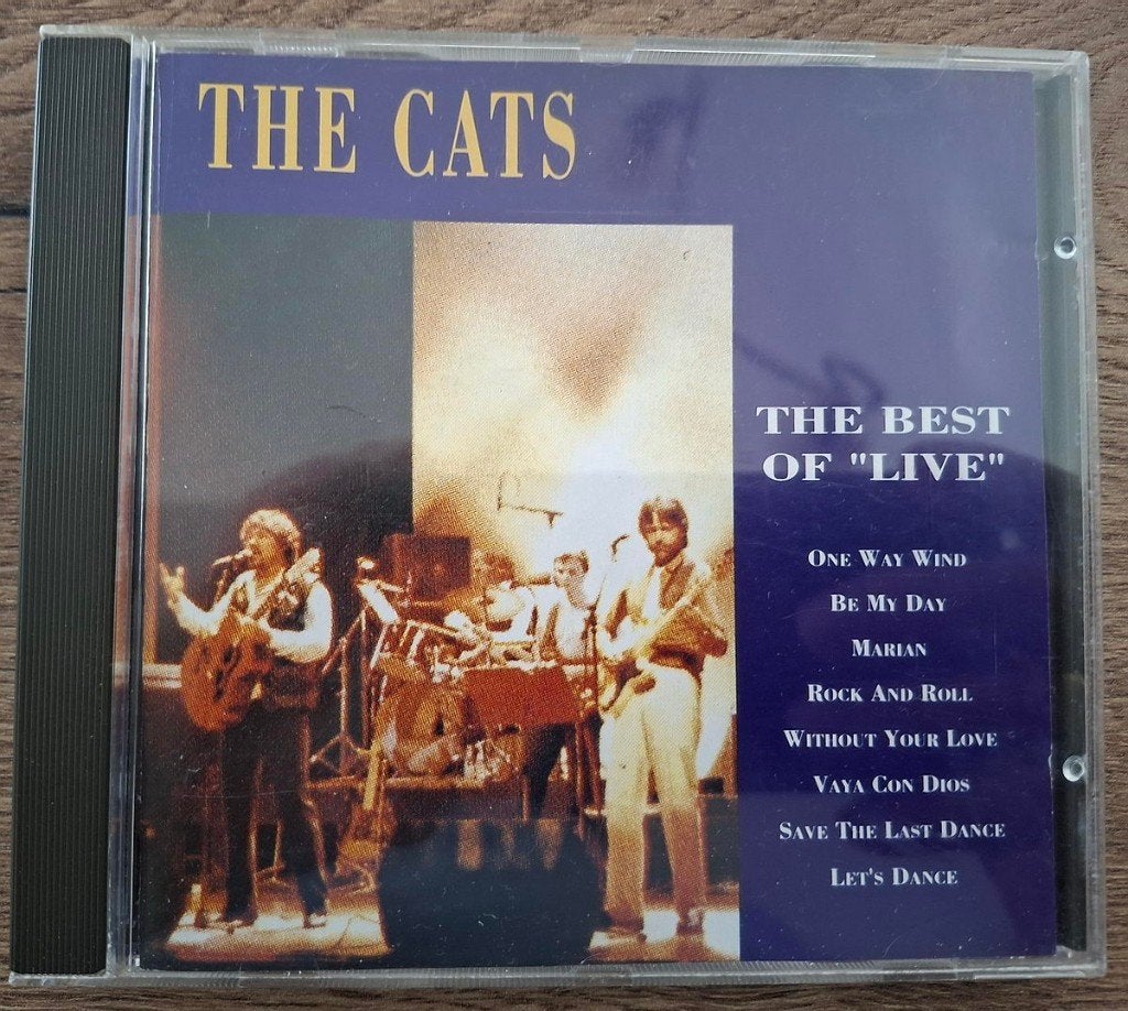 cd The Cats Live, Ophalen, Gebruikt, Pop