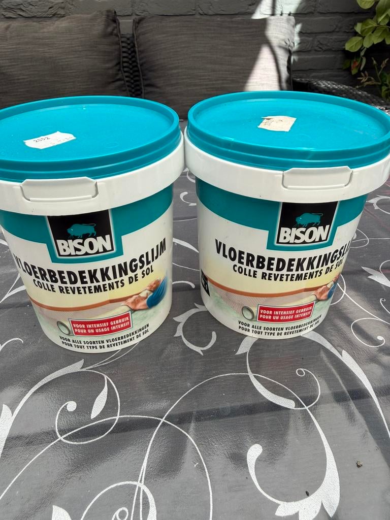 Vloerbedekkings lijm, Ophalen of Verzenden, Nieuw, Wit