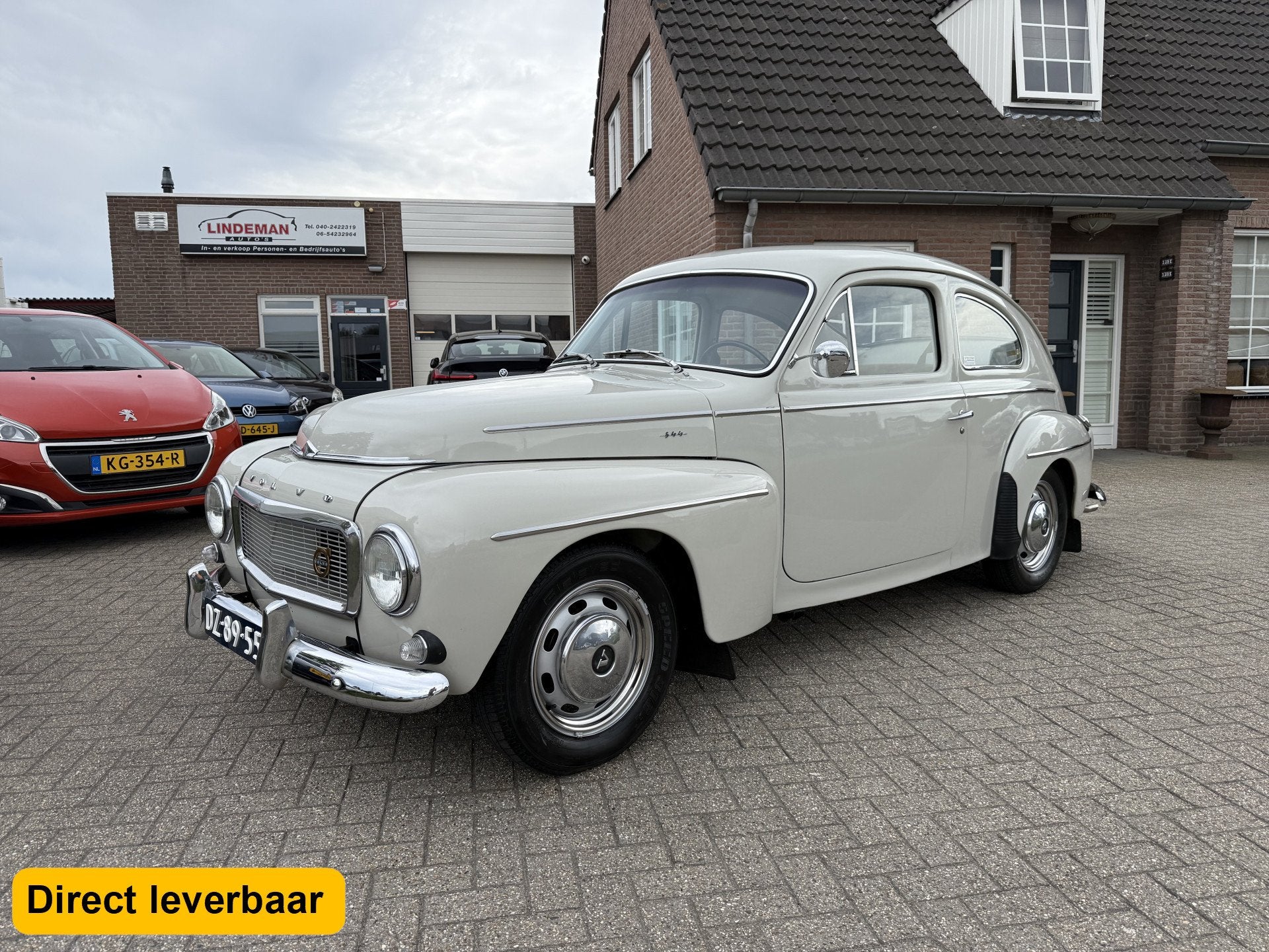 Volvo PV544 Kattenrug P54405 A 1960 (Prachtige staat), Auto's, 1580 cc, 60 pk, Leder en Stof, 10 km/l