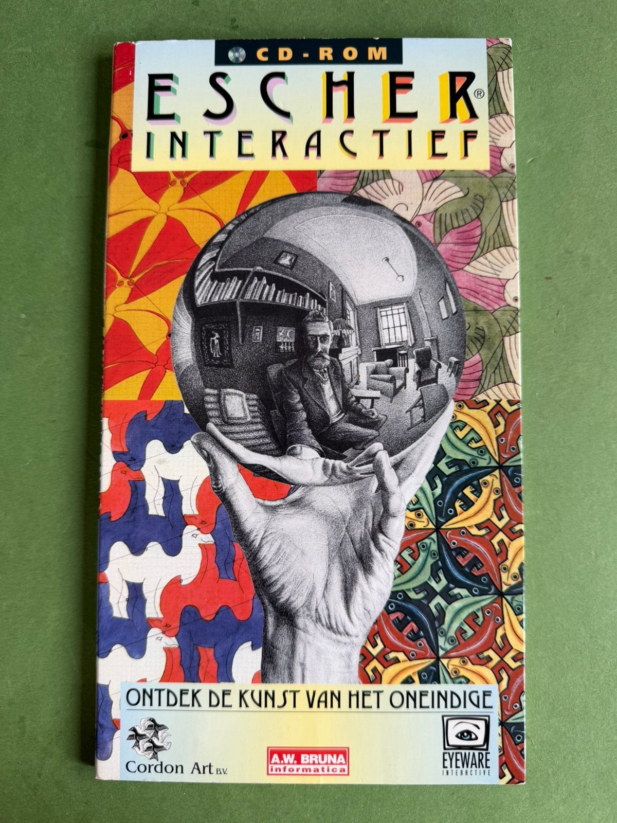 Escher interactief, Ontdek de Kunst van het Oneindige, Computers en Software, Ophalen of Verzenden, Gebruikt, Overige typen, Windows