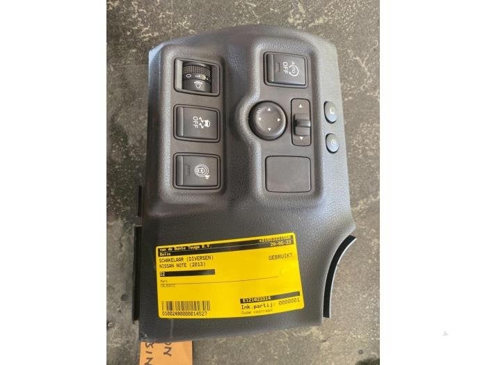 Schakelaar (diversen) van een Nissan Note, Gebruikt, -, -, -
