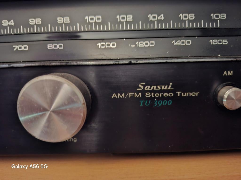 Sansui tuner, Ophalen, Gebruikt