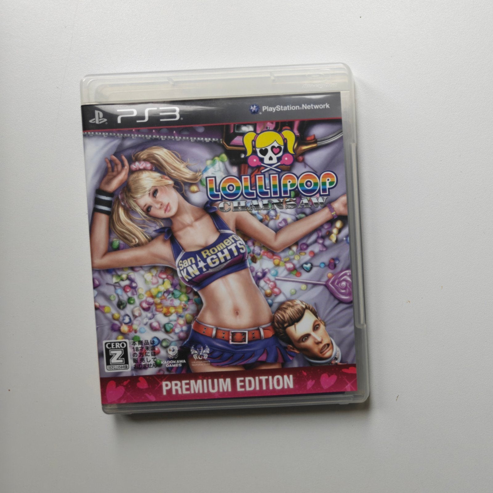 Lollipop Chainsaw Premium Edition PS3 (Japanse versie), Avontuur en Actie, Vanaf 18 jaar, 1 speler, Ophalen of Verzenden