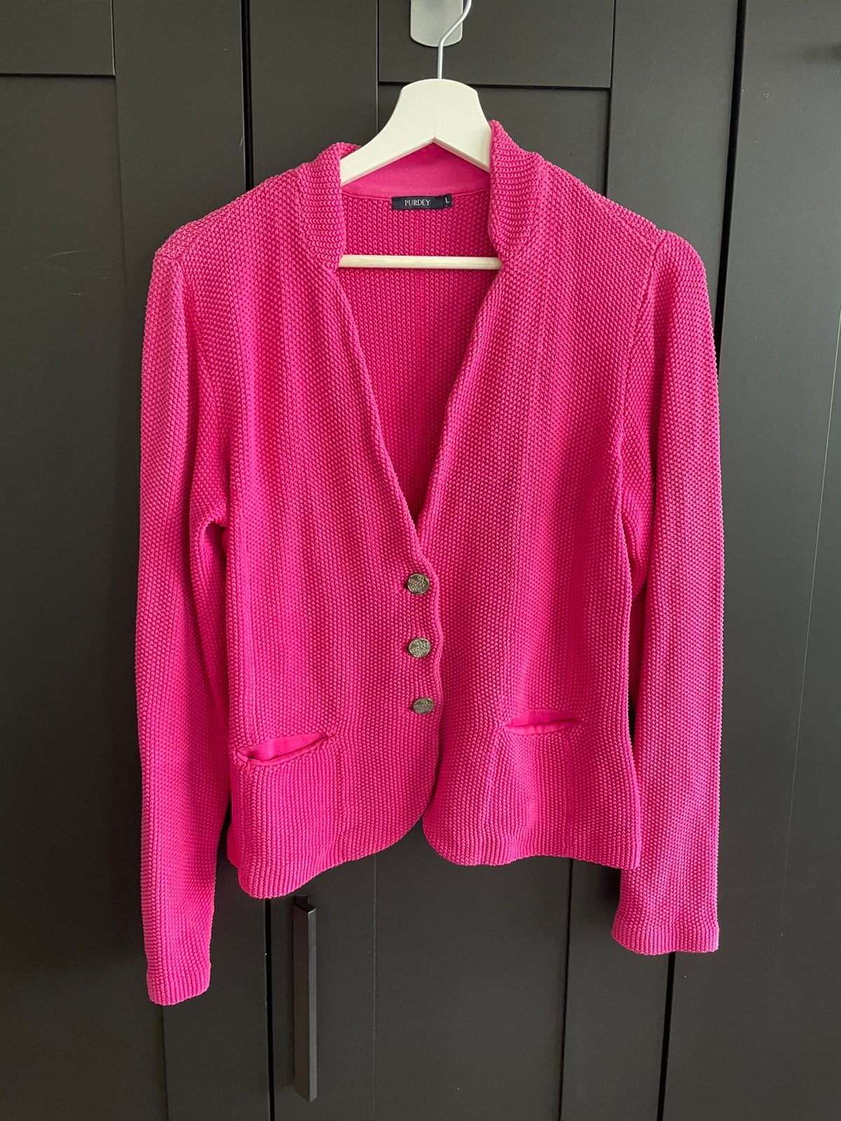 Vest purdey maat xl €12.00, Ophalen of Verzenden, Zo goed als nieuw, Blauw