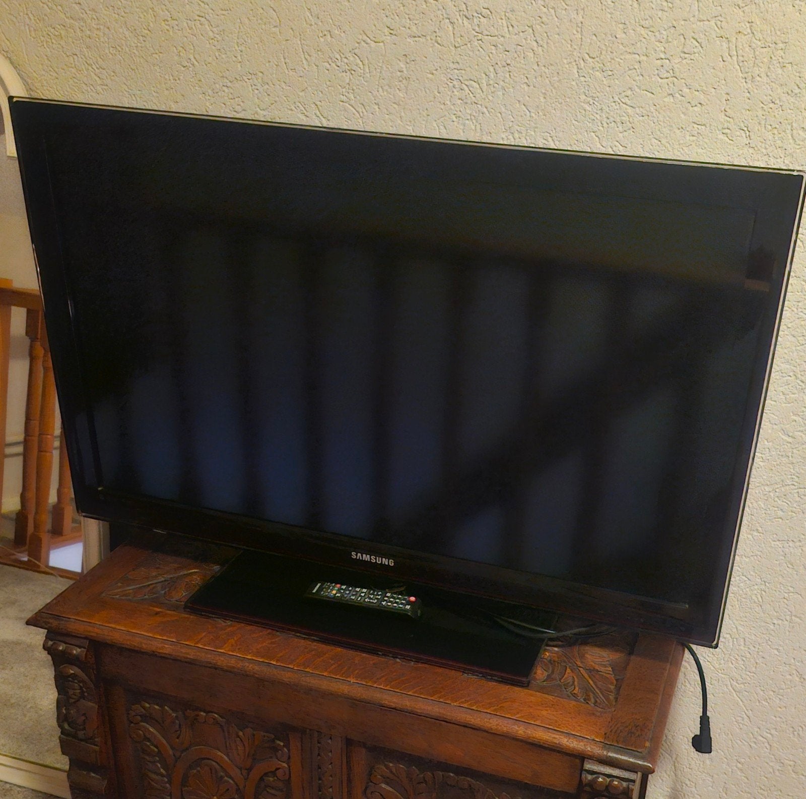Samsung LE40C530F1W 40 inch Full HD LCD TV, Ophalen, Gebruikt, 50 Hz, LCD