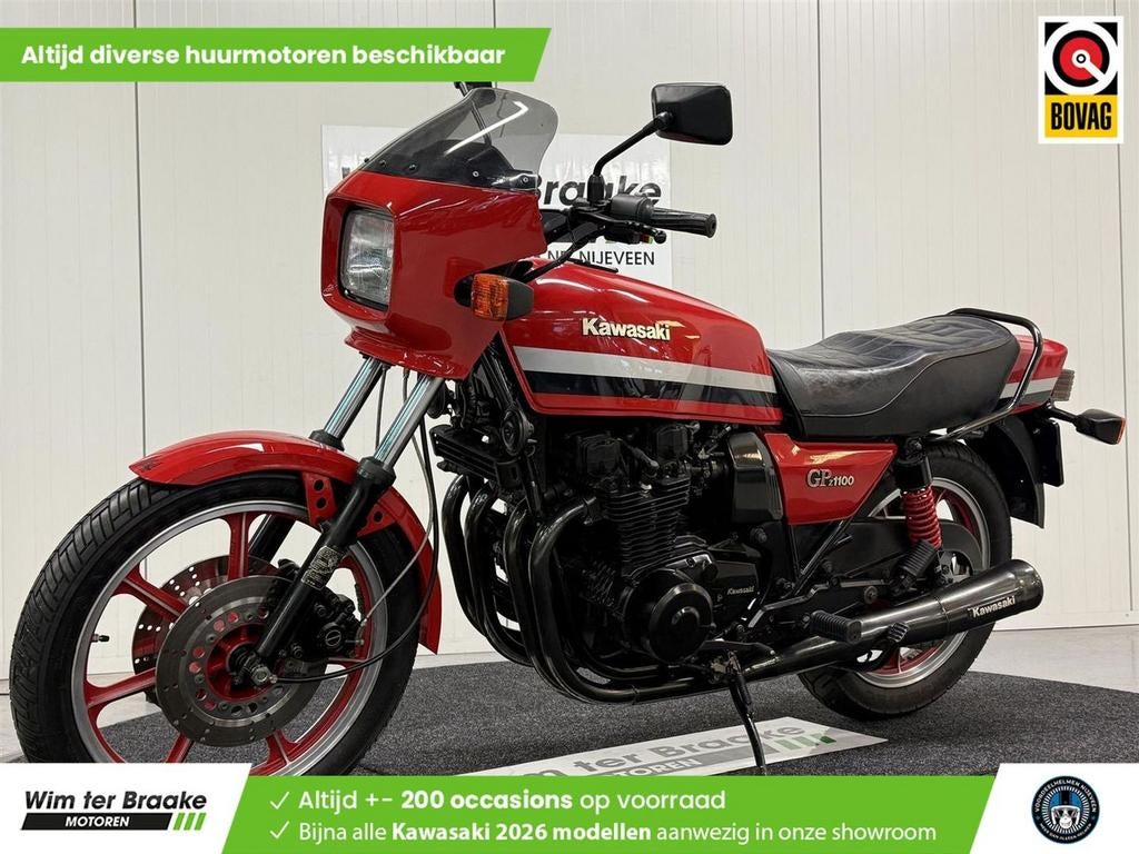 Kawasaki GPZ 1100 B INJECTION (bj 1982) 18,164 km, Motoren, Motoren | Kawasaki, 4 cilinders, Motorrijbewijs A, Bedrijf, Onbekend
