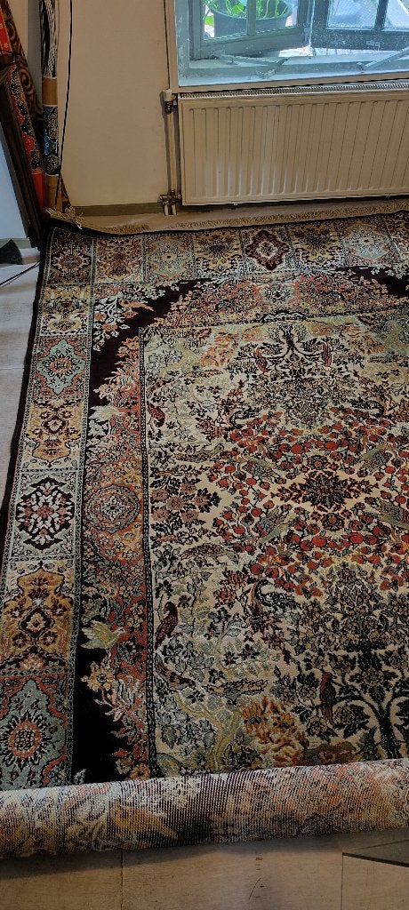 Tapijt 100% zuiver scheerwol, Antonio Perez , Imperia. 2x3m, Huis en Inrichting, Bruin, Barok, Perzische, Spaans., 200 cm of meer