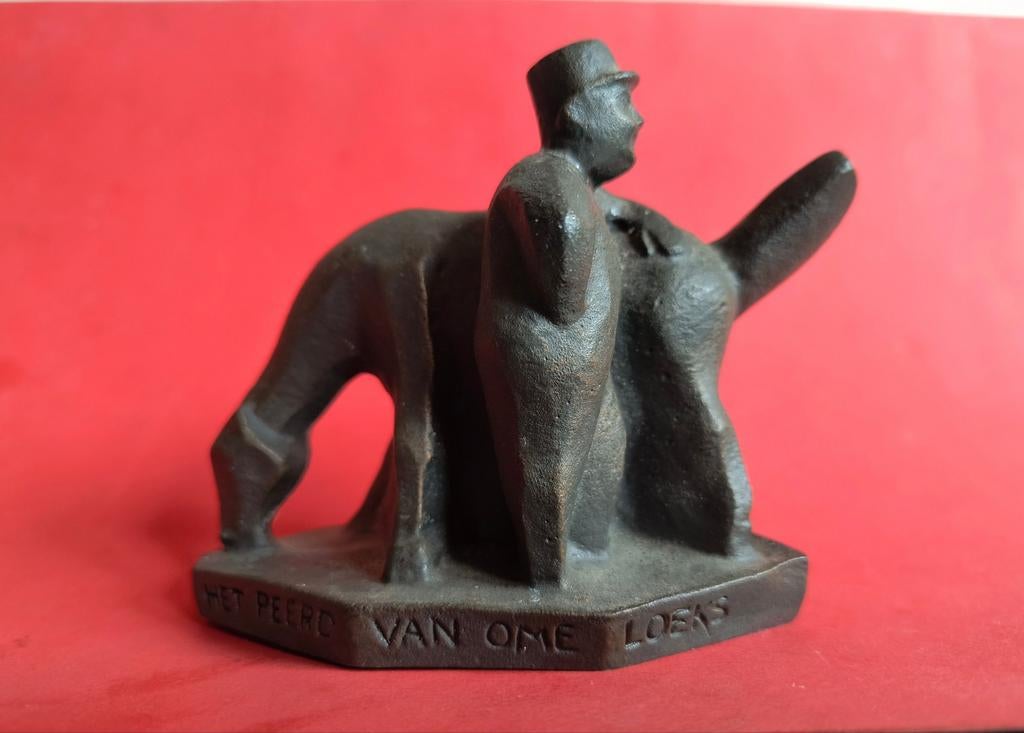 Beeldje Het Peerd van Ome Loeks Groningen, Ophalen of Verzenden