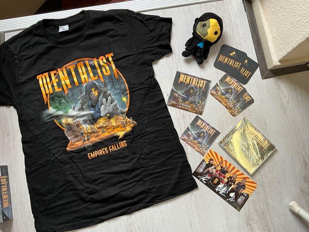 Mentalist - Empires Falling De luxe Edition CD-Box inc Shirt, Verzamelen, Muziek, Artiesten en Beroemdheden, Mentalist - Empires Falling De luxe Edition CD-Box inc Shirt
