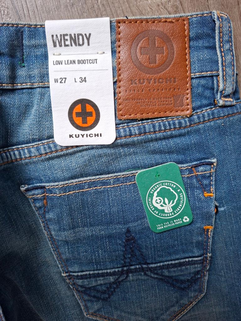 KUYICHI Wendy bootcut jeans W27 L34, Blauw, KUYICHI, Nieuw, Ophalen of Verzenden