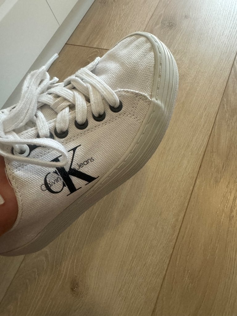 Calvin Klein jeans schoenen, Kleding | Dames, Schoenen, Wit, Ophalen of Verzenden, Sneakers of Gympen, Calvin Klein