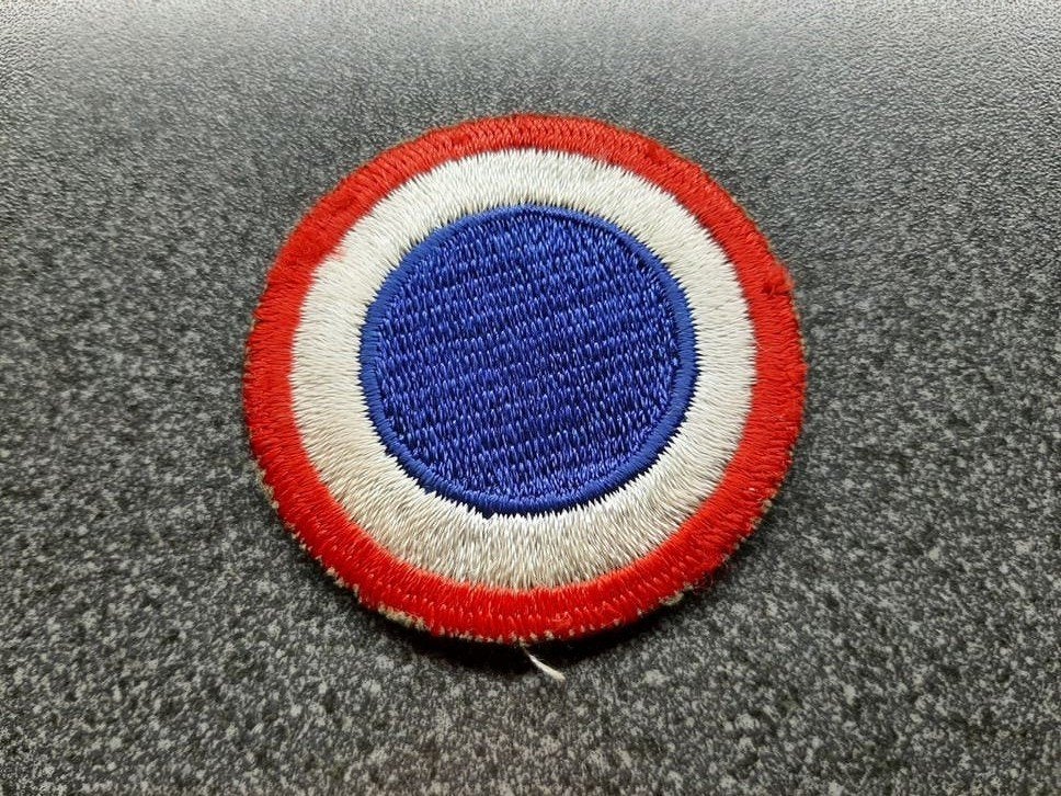 US ARMY  - Ground  Forces  / patch   55 mm.rond., Ophalen of Verzenden, Amerika, Embleem of Badge