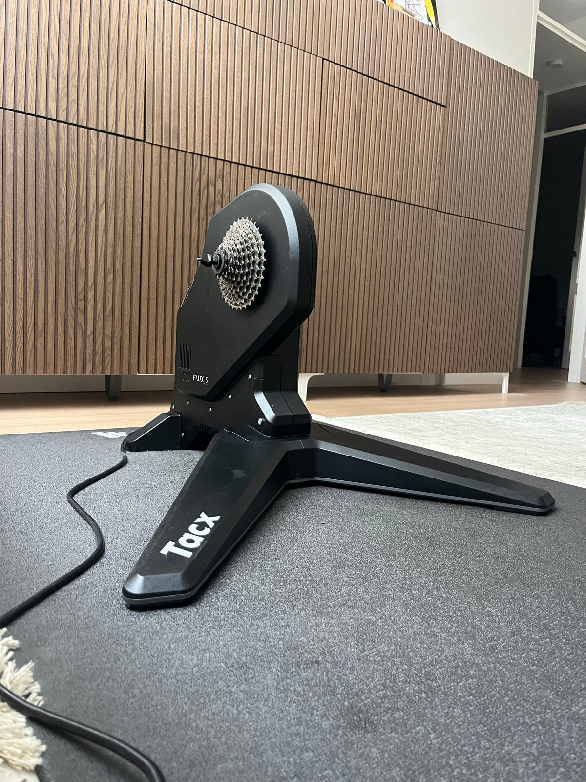 Tacx Flux S Smart Trainer, Sport en Fitness, Wielrennen, Ophalen, Gebruikt, Overige typen
